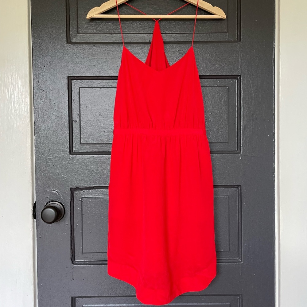 Size 2 Madewell silk dress.